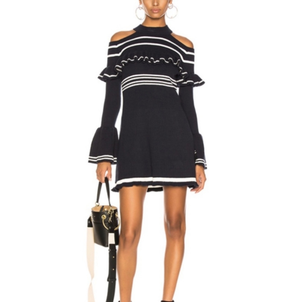 NWT Self Portrait Sweater Dress